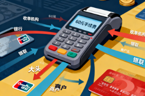 银盛通解读POS机刷卡手续费：60元背后的利益分配链条，银行拿了大头？