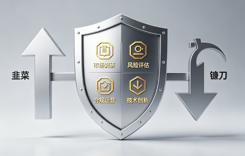 银盛支付创业不想被割韭菜？记住这四点，让你从“韭菜”变“镰刀”！