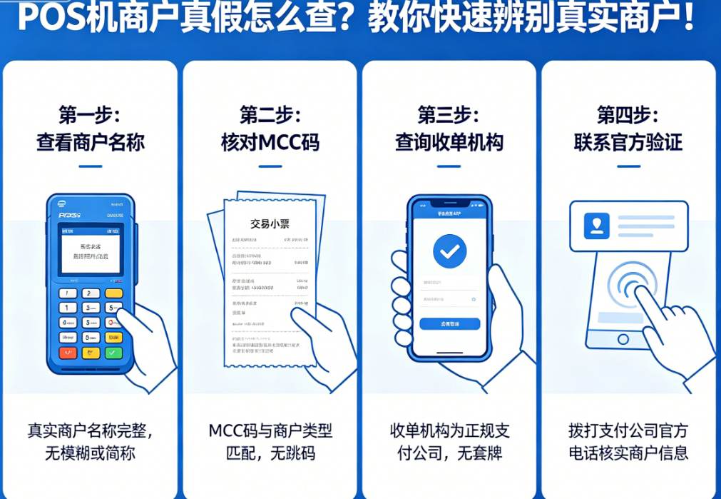 POS机商户真假怎么查？教你快速辨别真实商户！