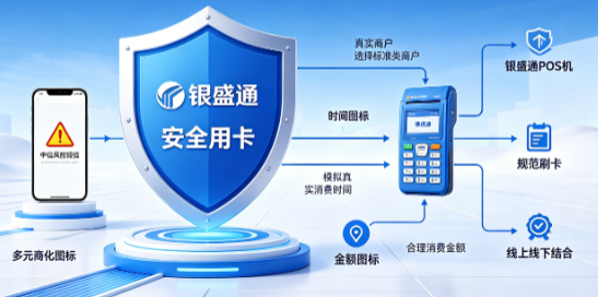 银盛通POS机：收到中信风控短信如何化险为夷？