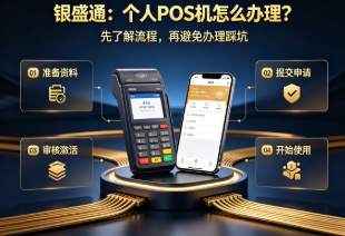 银盛通：个人POS机怎么办理？