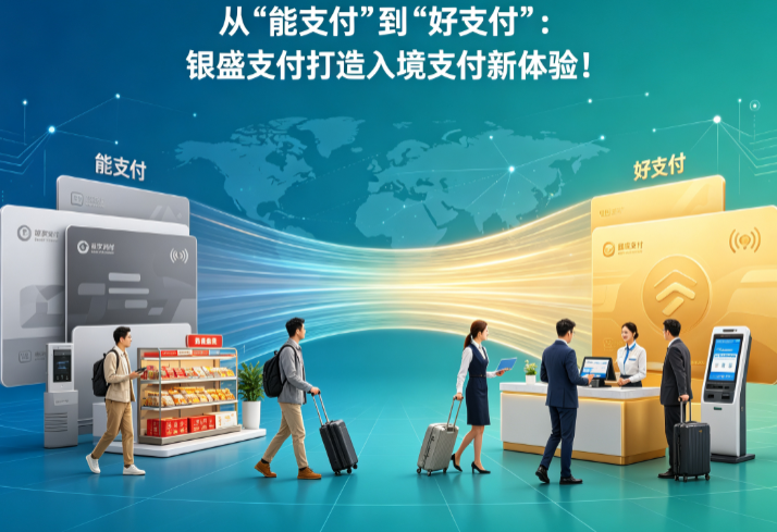 从“能支付”到“好支付”：银盛支付打造入境支付新体验！